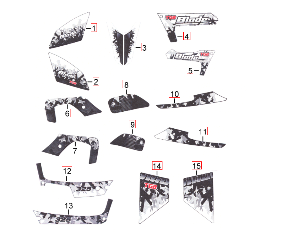 Aufkleber 2 für weißes Fahrzeug Aufkleber 2 für weißes Fahrzeug