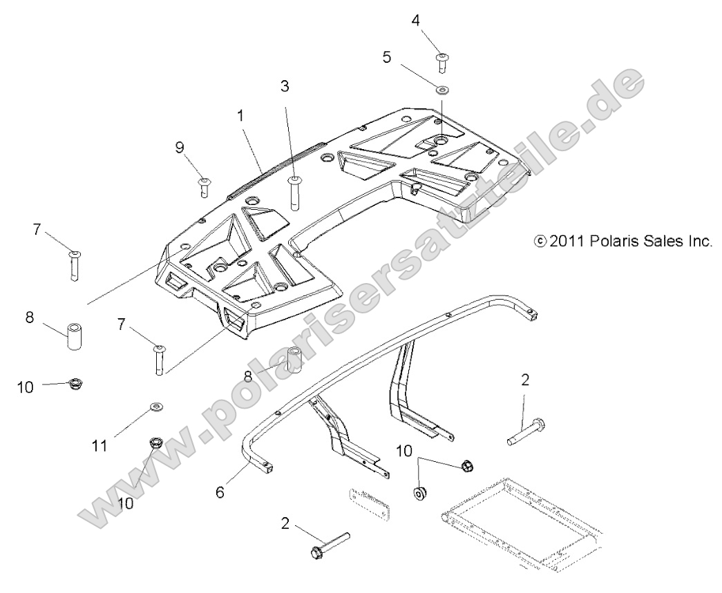Body, Rear Rack