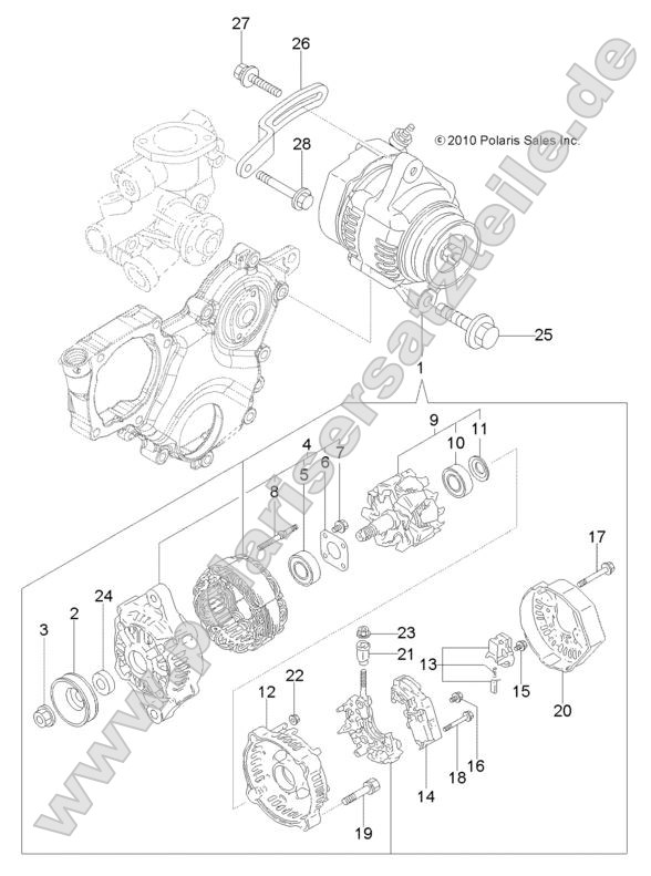 Engine, Alternator