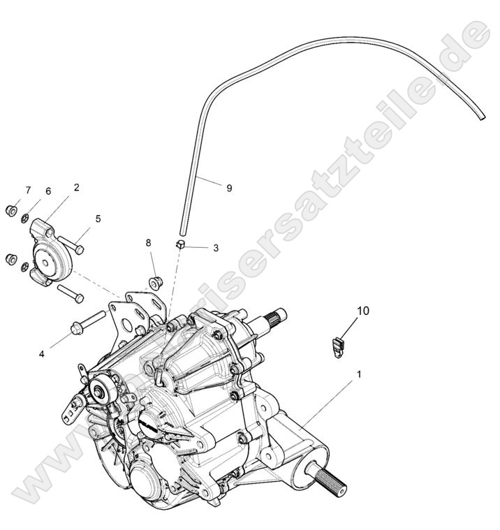DRIVE TRAIN, MAIN GEARCASE MOUNTING DRIVE TRAIN, MAIN GEARCASE MOUNTING