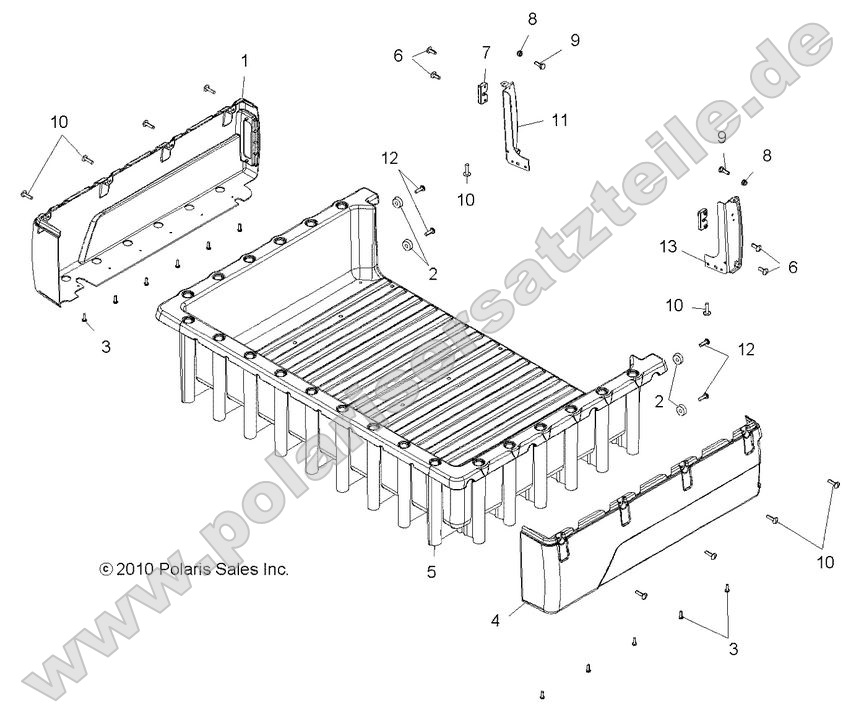 Body, Box Asm.