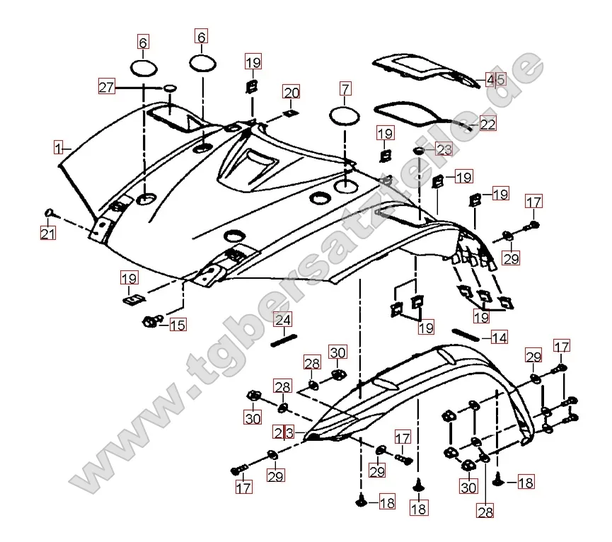 Frontverkleidung Frontverkleidung