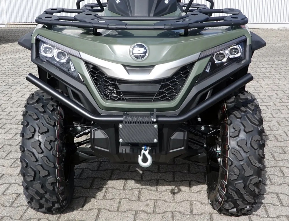 TMP Kennzeichenhalter vorne / Nummernschildhalterung klappbar - QJ Motor SFA 1000 DLX 2025-