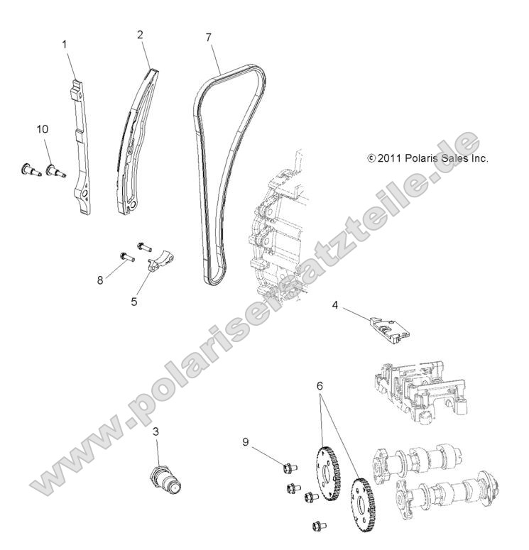 ENGINE, CAM CHAIN and SPROCKET ENGINE, CAM CHAIN and SPROCKET