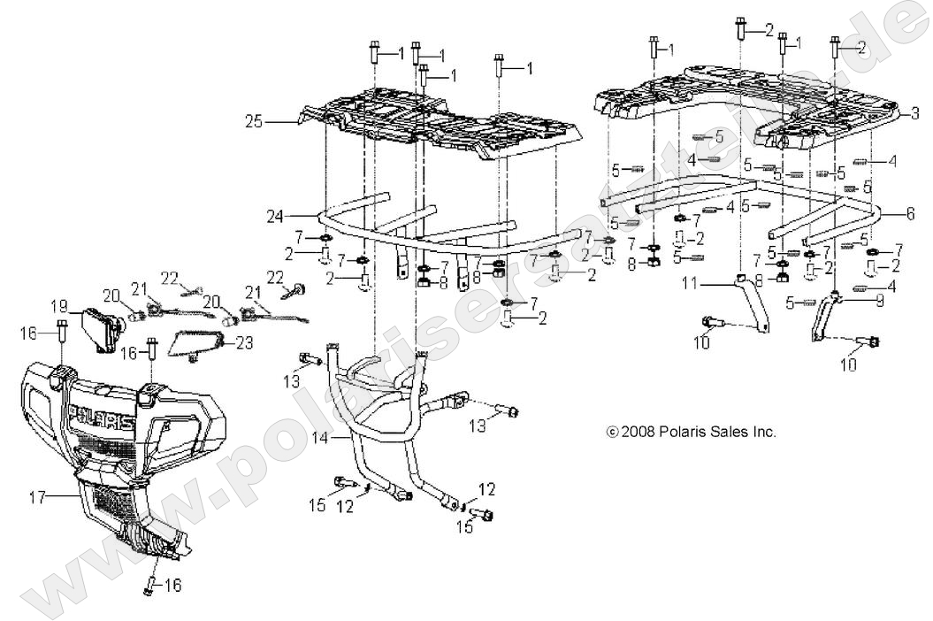 CHASSIS, BUMPER CHASSIS, BUMPER