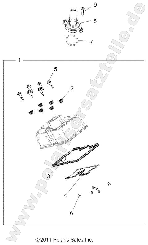 ENGINE, VALVE COVER
