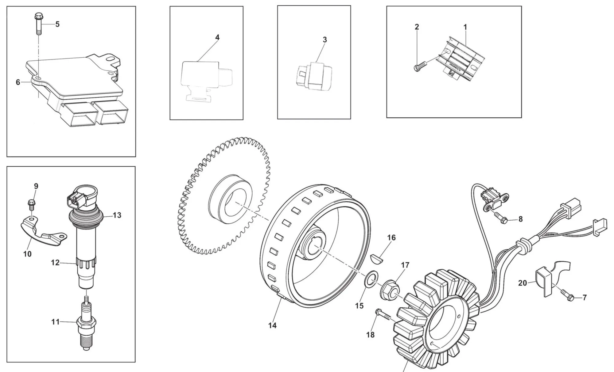 Lichtmaschine / Zündung