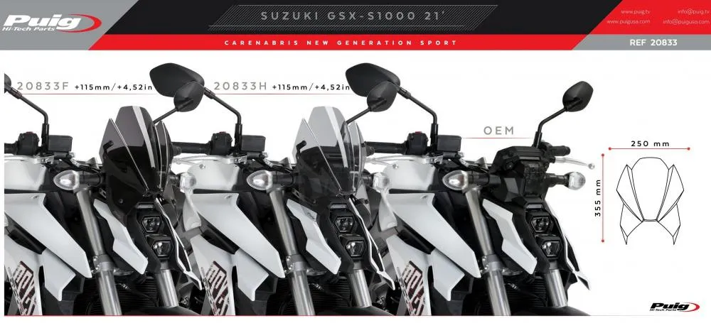 Puig_Naked_New_Generation_Sport_Verkleidungsscheibe___Suzuki_GSX_S_950_1000_2022_20833_vergleich Puig Naked New Generation Sport Verkleidungsscheibe - Suzuki GSX-S 950 / 1000 2022-