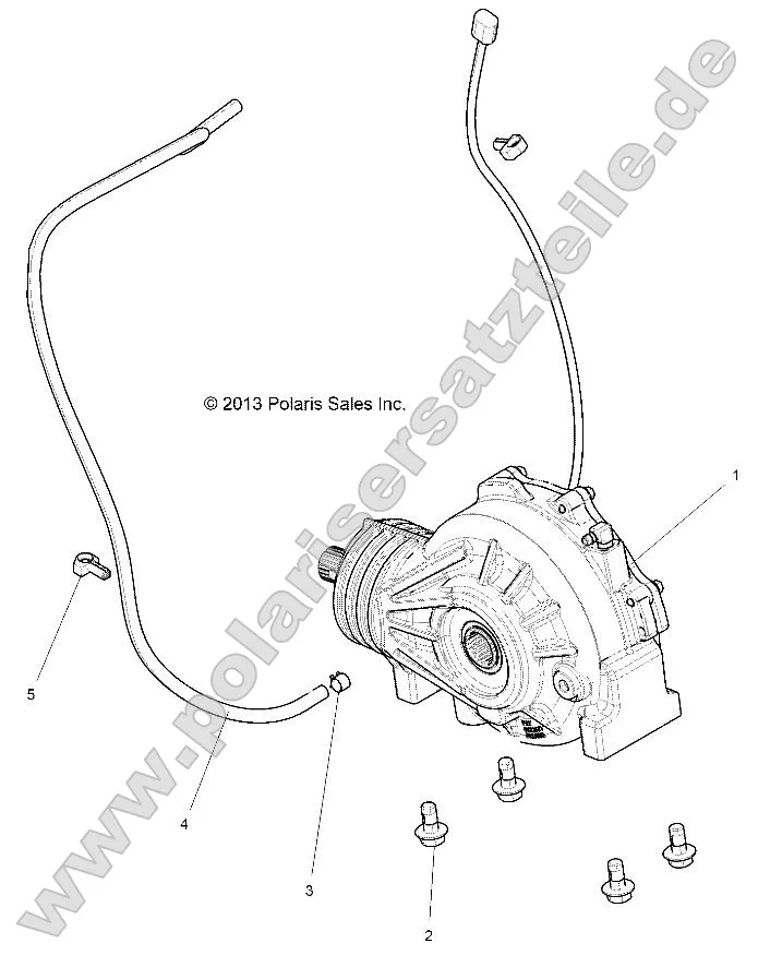 Drive Train, Front Gearcase Mounting