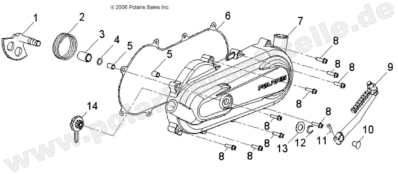 ENGINE, CLUTCH COVER and KICK START ENGINE, CLUTCH COVER and KICK START