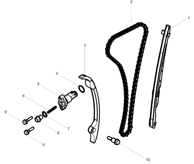 Steuerkette, Spanner Steuerkette, Spanner