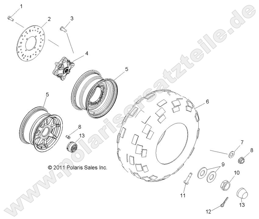 WHEELS, REAR