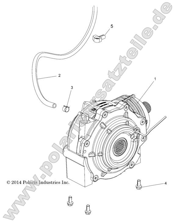 Drive Train, Front Gearcase