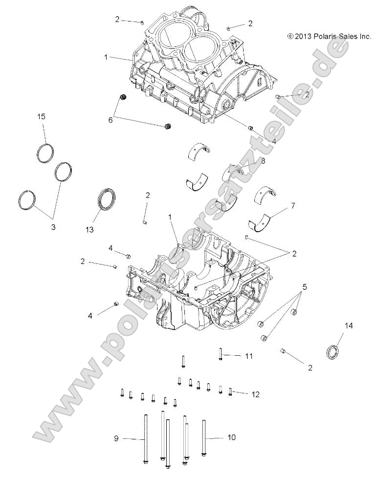 Engine, Crankcase