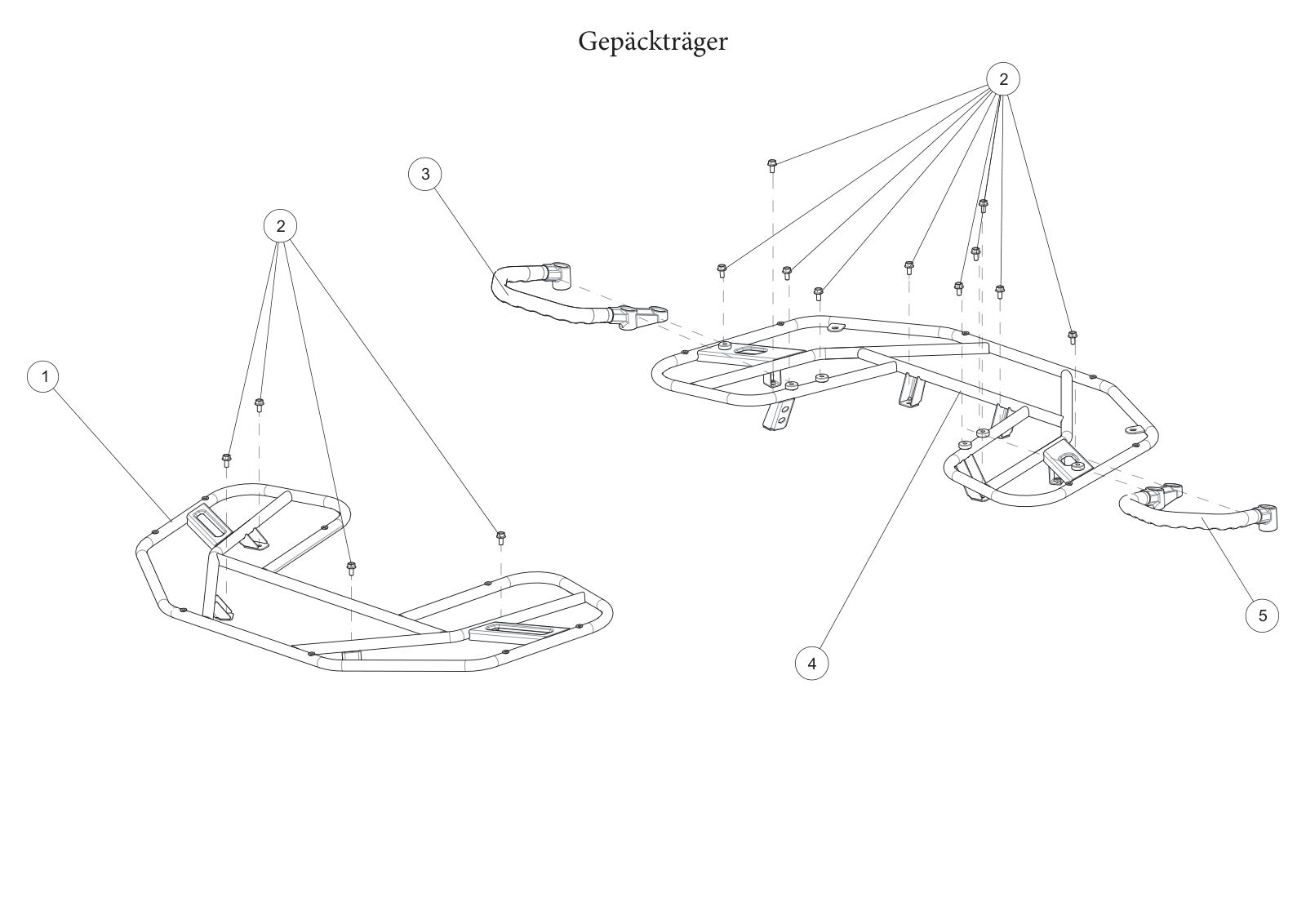 Gepäckträger Gepäckträger
