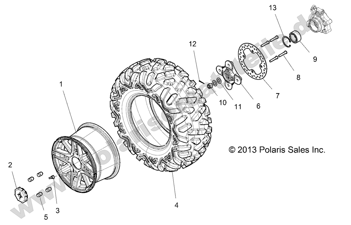 WHEELS, REAR WHEELS, REAR