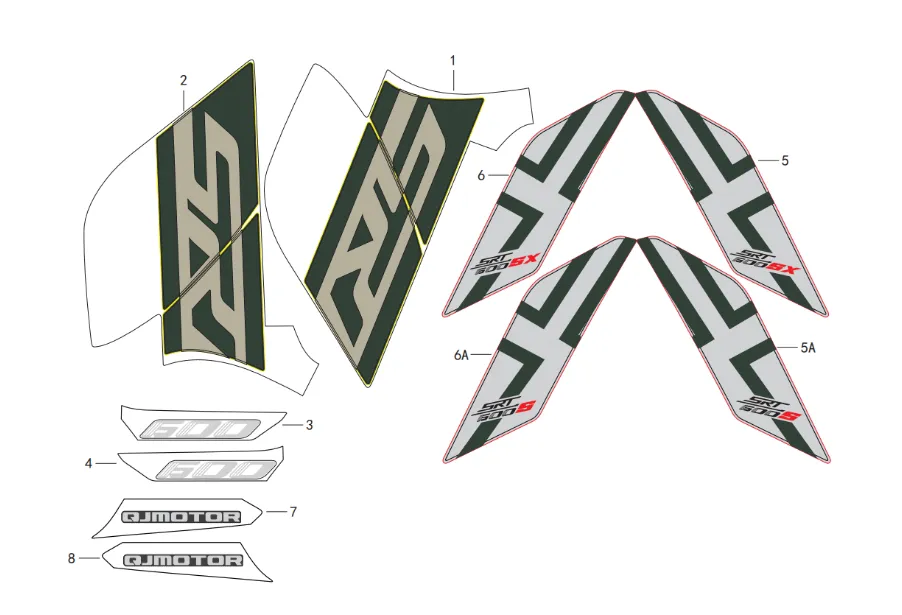 Aufkleber 5 Aufkleber 5