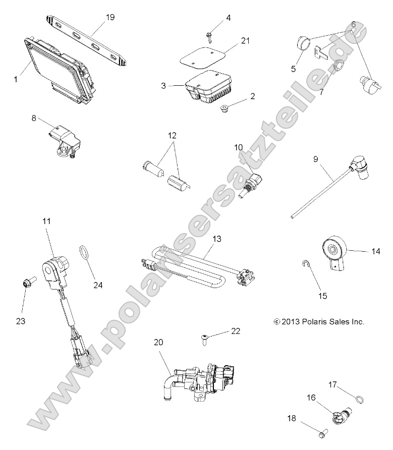 Electrical, Switches, Sensors, ECU and Control Modules
