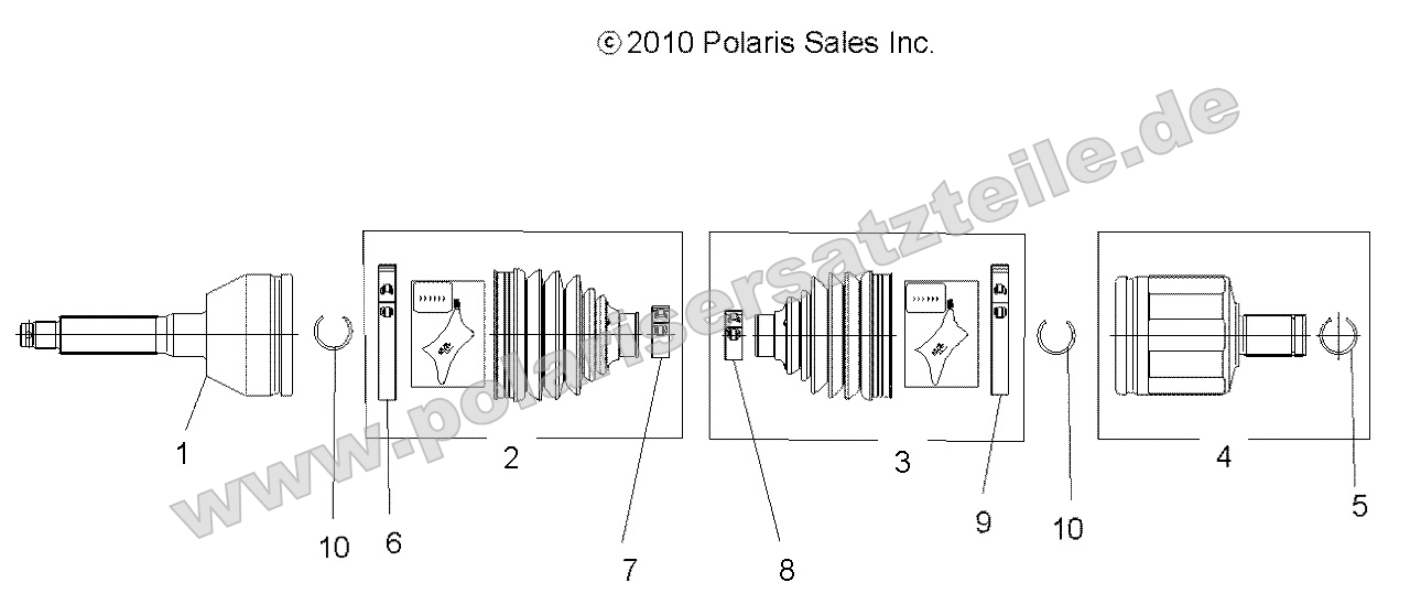 Drive Train, Front Drive Shaft