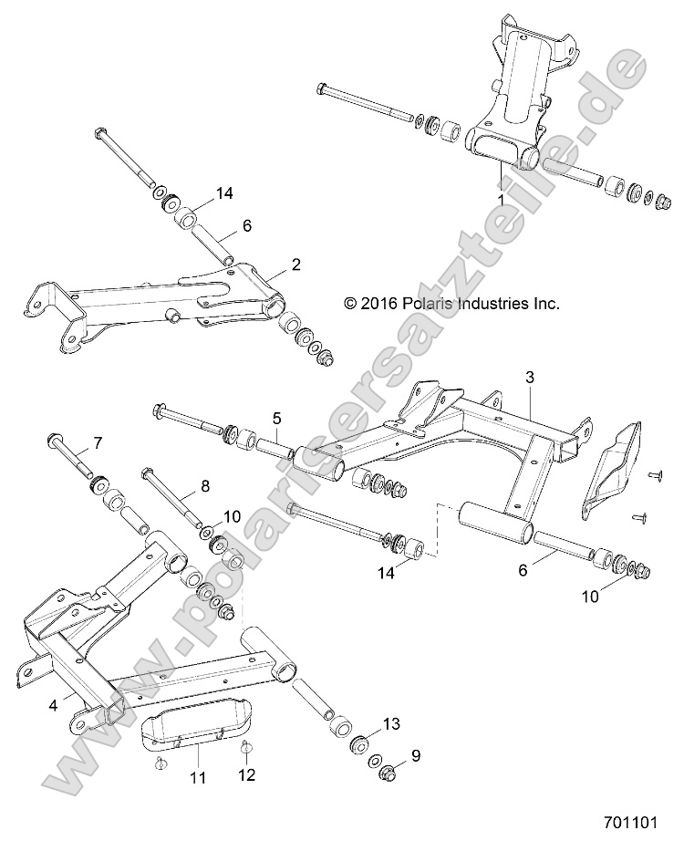 Suspension, Rear Control Arms Suspension, Rear Control Arms