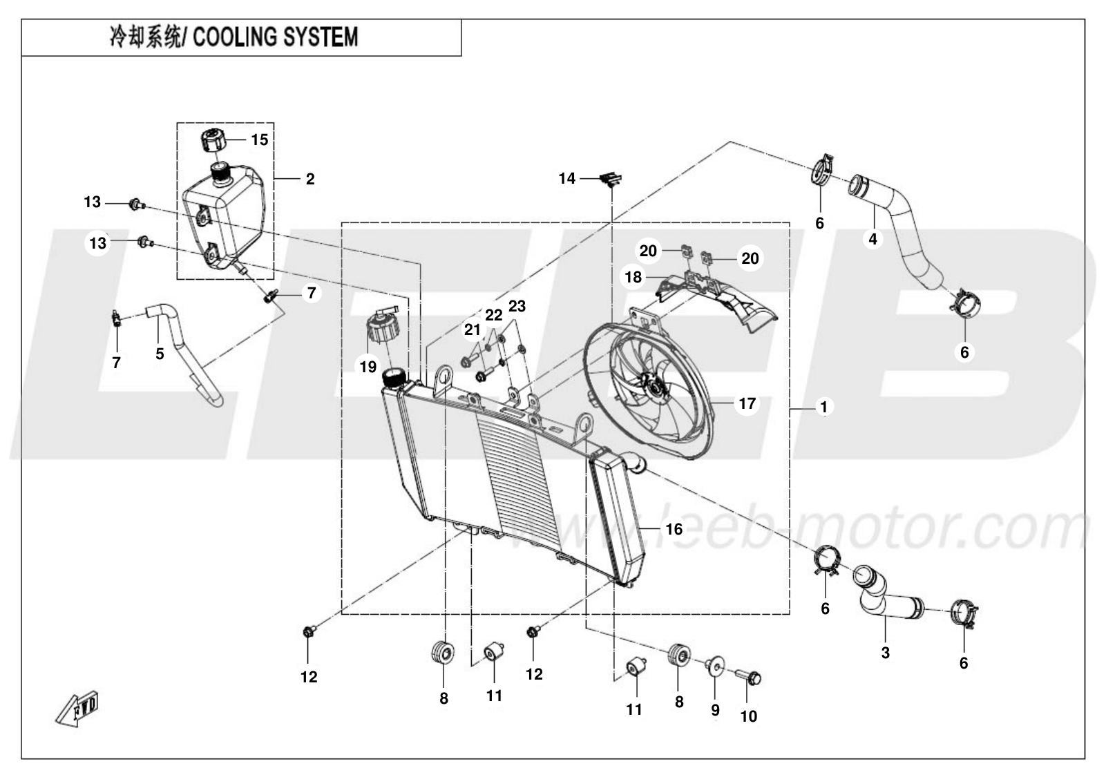 F18-A COOLING SYSTEM
