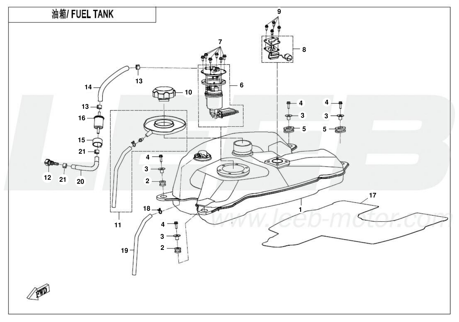 F12-V2 FUEL TANK F12-V2 FUEL TANK