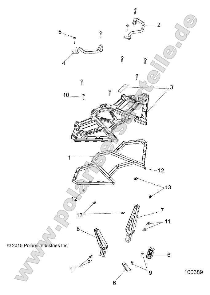 Body, Rear Rack