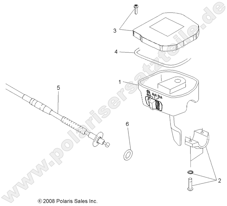 STEERING, CONTROLS, THROTTLE ASM. and CABLE STEERING, CONTROLS, THROTTLE ASM. and CABLE