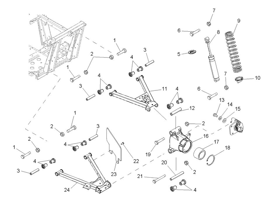 SUSPENSION, REAR