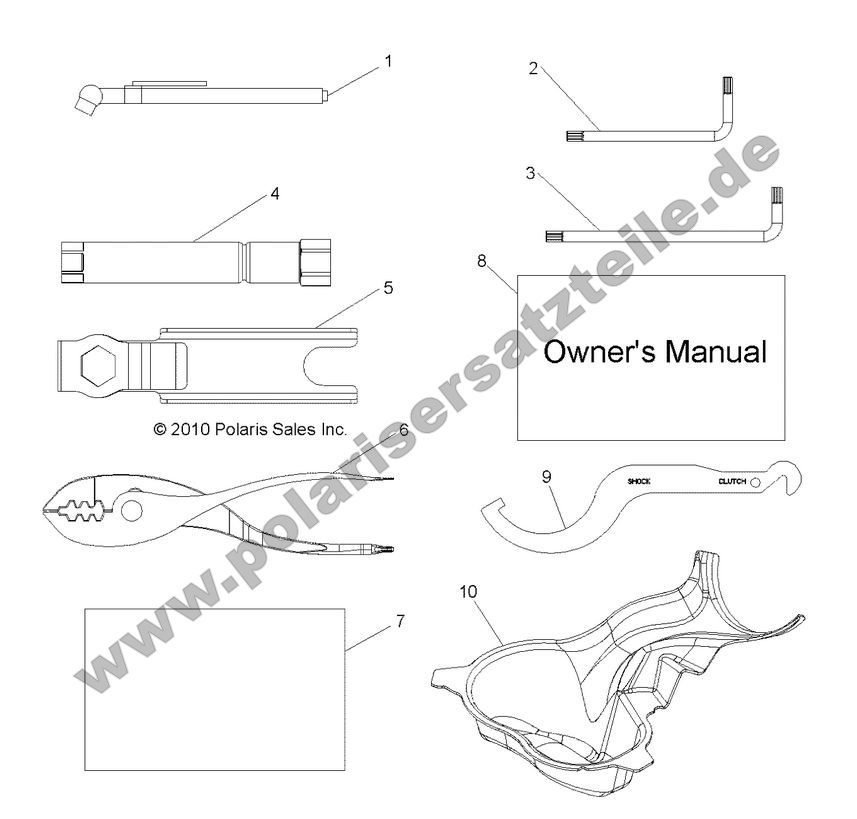 references tool kit and owners manual