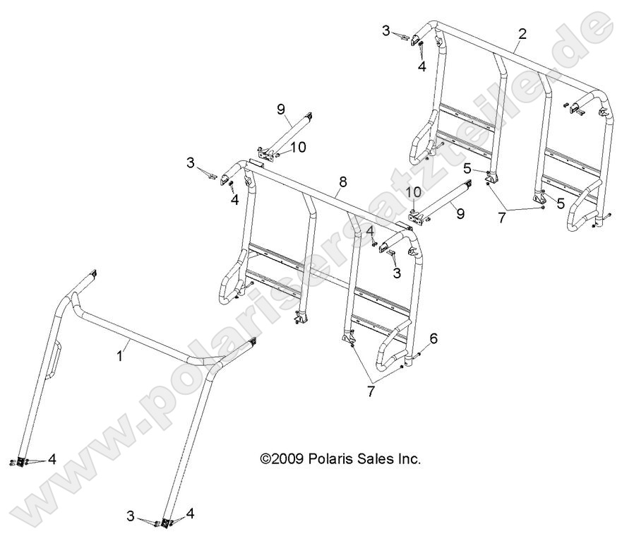 CHASSIS, CAB FRAME