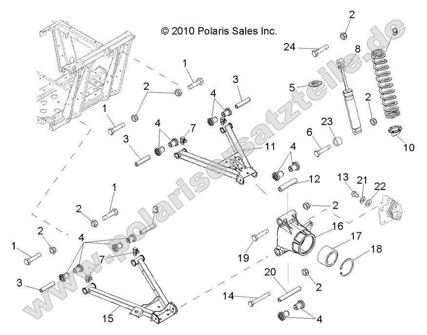 Suspension, Rear