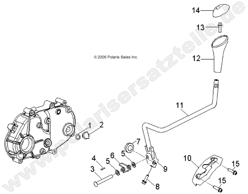 DRIVE TRAIN, TRANSMISSION SHIFT LEVER DRIVE TRAIN, TRANSMISSION SHIFT LEVER