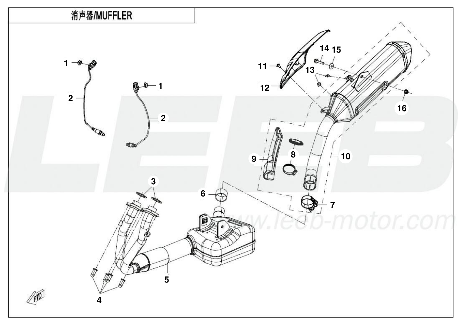 25-CF700-9AH-F02 MUFFLER 25-CF700-9AH-F02 MUFFLER
