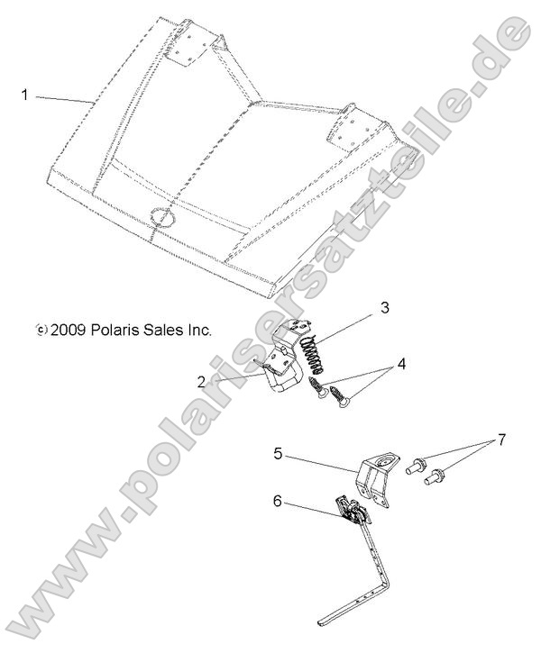 Body, Hood Latch