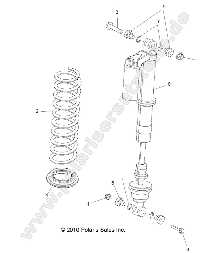 SUSPENSION, FRONT SHOCK MOUNTING SUSPENSION, FRONT SHOCK MOUNTING