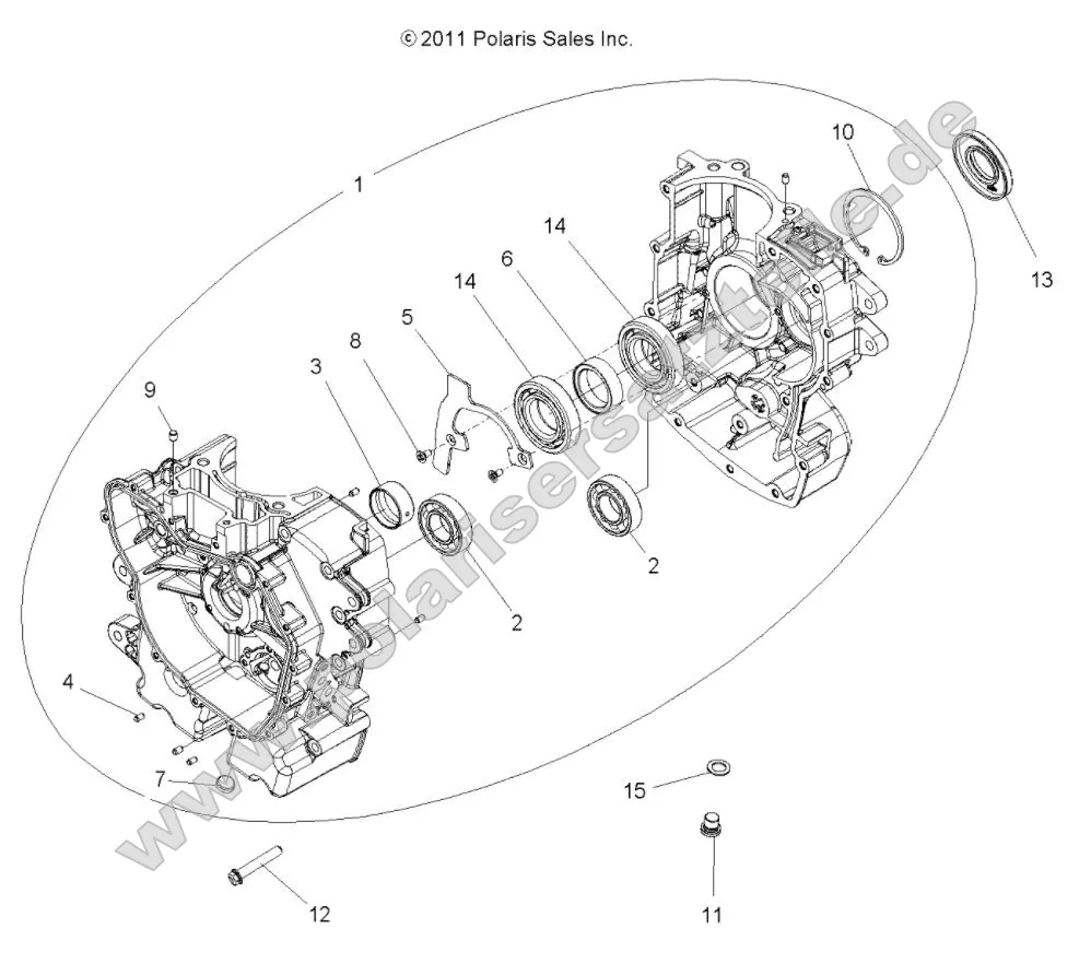 Engine, Crankcase