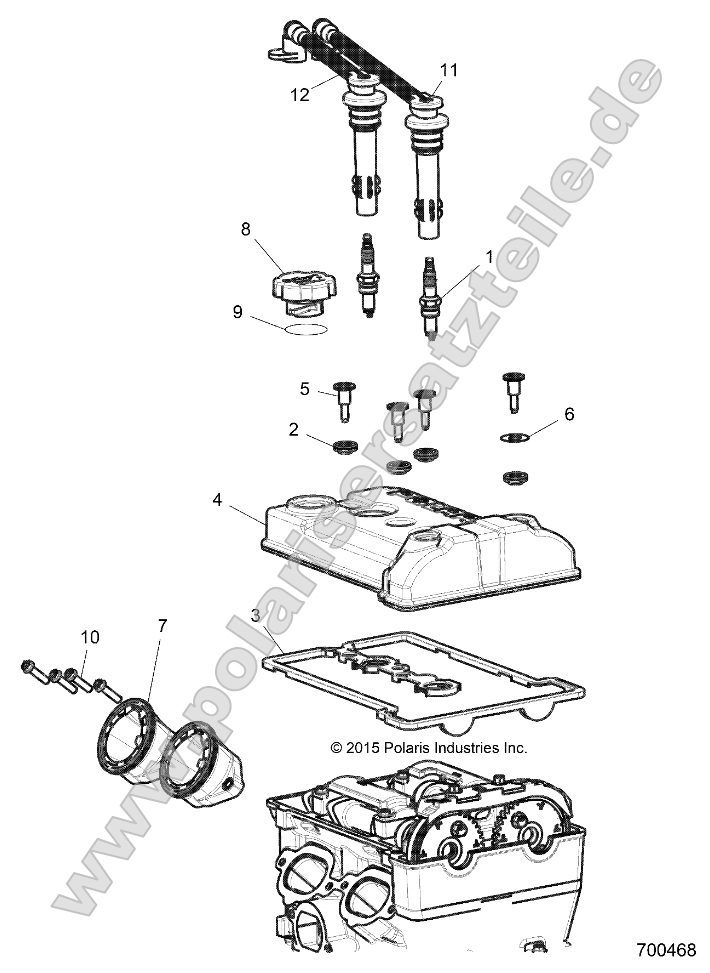 Engine, Throttle Body and Valve Cover Engine, Throttle Body and Valve Cover