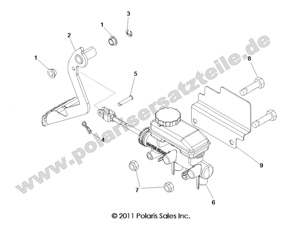 BRAKES, PEDAL and MASTER CYLINDER BRAKES, PEDAL and MASTER CYLINDER