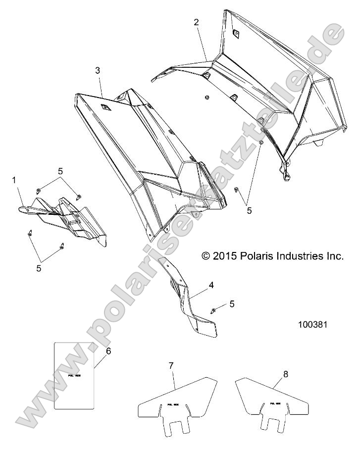Body, Rear Cab and Heat Shields Body, Rear Cab and Heat Shields