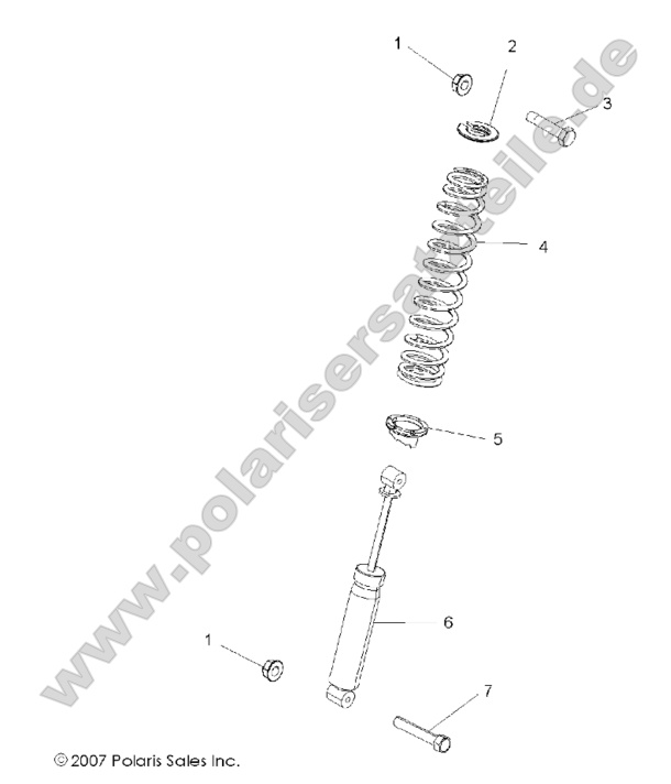 SUSPENSION, FRONT SHOCK MOUNTING SUSPENSION, FRONT SHOCK MOUNTING