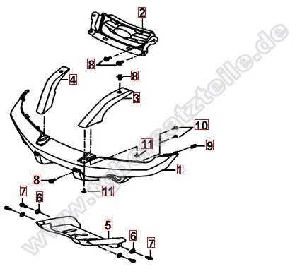 Stosstange vorne Stosstange vorne