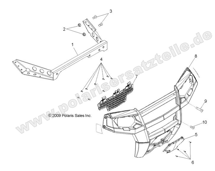 body front bumper
