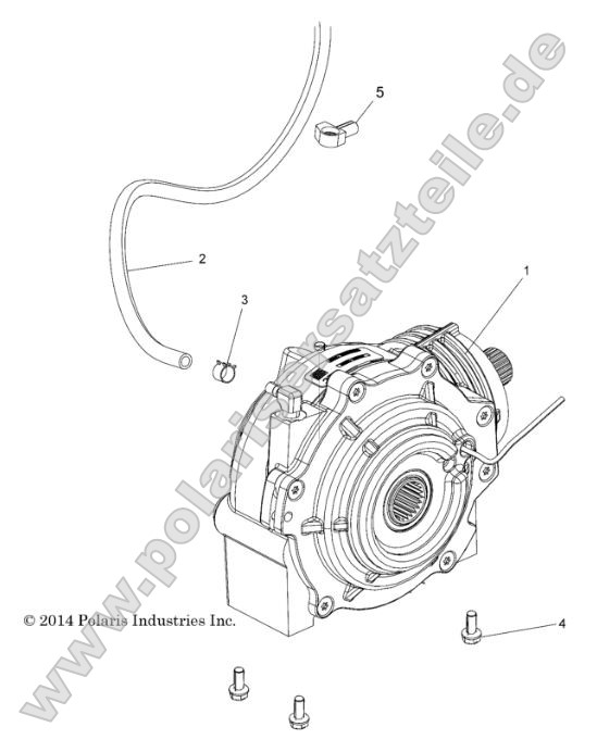 Drive Train, Front Gearcase