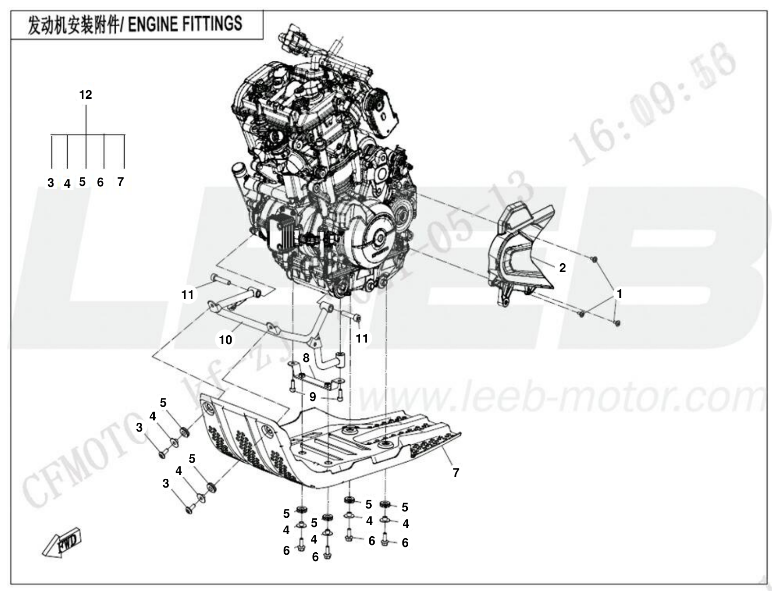 F00-B ENGINE FITTINGS(EXPLORE EDITION)
