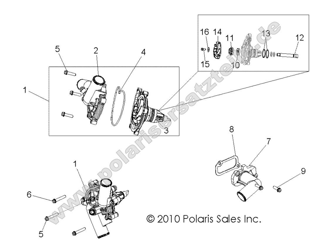 ENGINE, COOLING, WATERPUMP ENGINE, COOLING, WATERPUMP