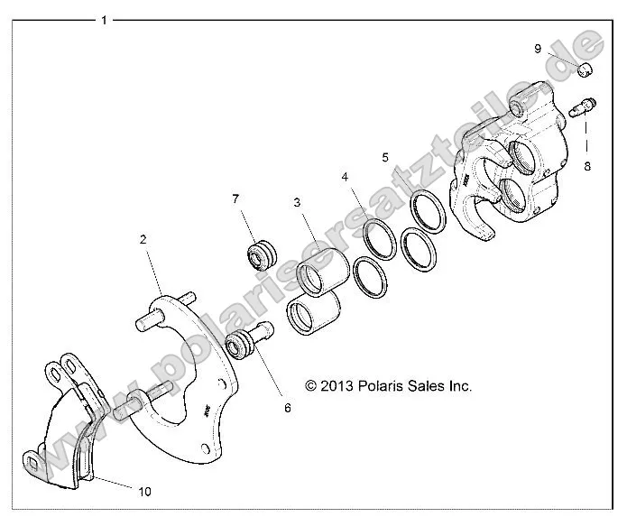 Brakes, Rear Caliper Brakes, Rear Caliper