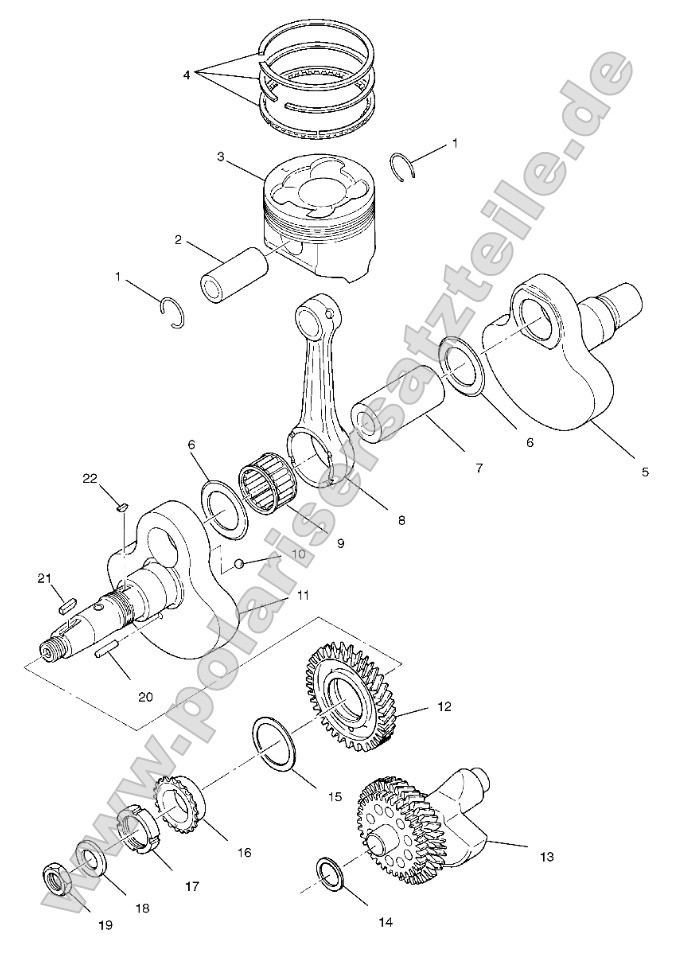 Crankshaft and Piston Crankshaft and Piston
