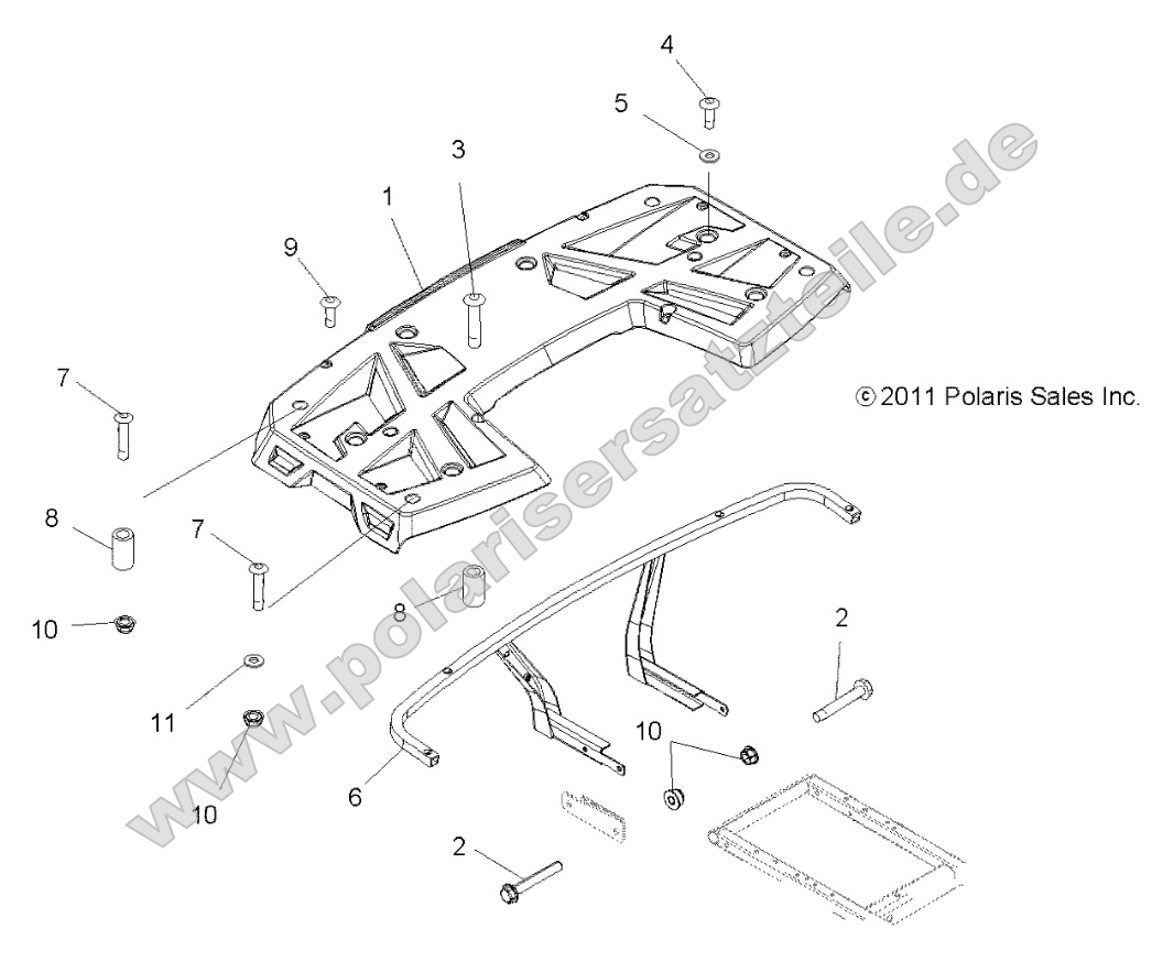 Body, Rear Rack