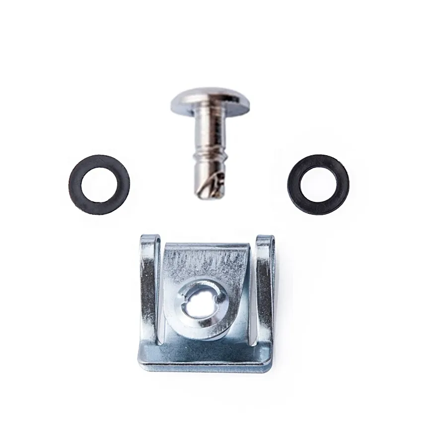 TMP Racing Verkleidung Schnellverschluss mit großen Schraubenkopf Set silber zum Stecken - 10 Stück